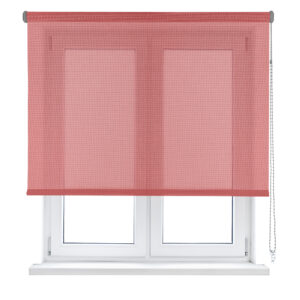 Estor enrollable std SCREEN 10% Plata-rojo