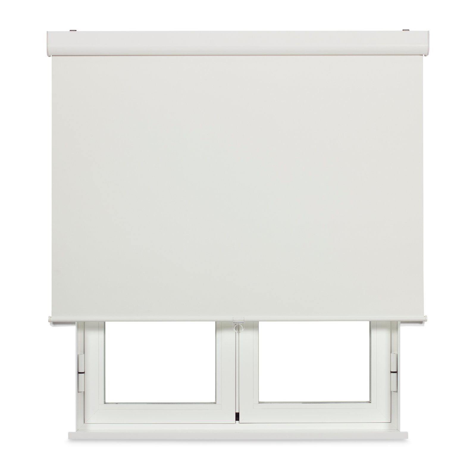 Estor enrollable con cajon Opaco Blanco - muelle 1